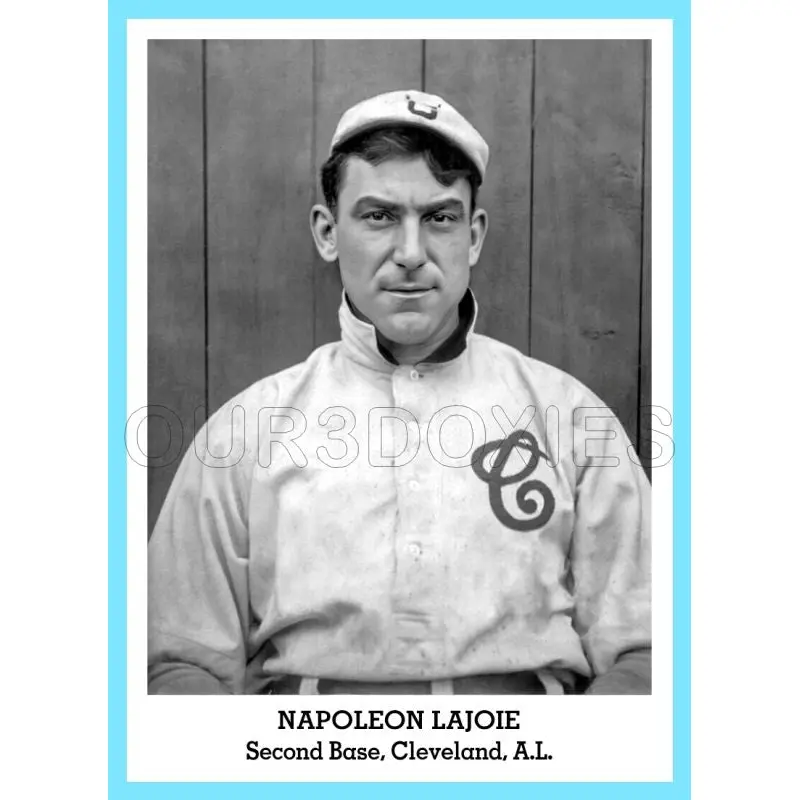 Napoleon Lajoie 1947 Tip Top Bread Custom Card - 3830