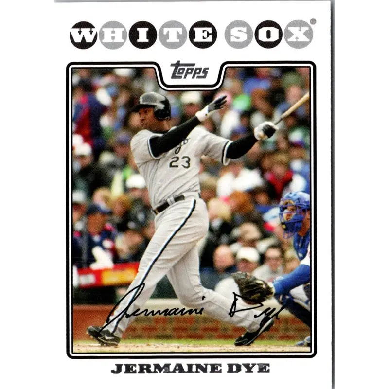 2008 Topps Gold Foil Jermaine Dye #274