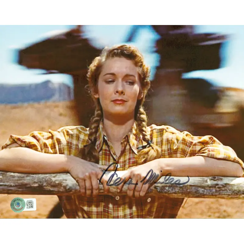 Vera Miles Psycho Authentic Signed 8x10 Photo Autographed BAS #BJ67557