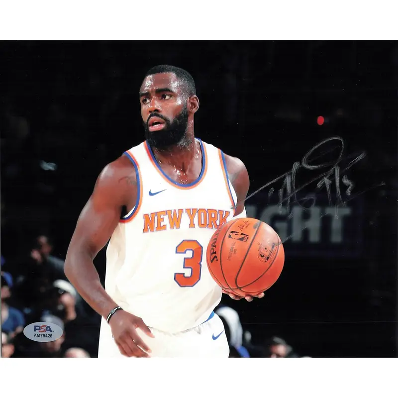 Tim Hardaway Jr. signed 8x10 photo PSA/DNA New York Knicks Autographed