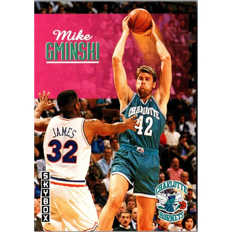 1992 SkyBox Mike Gminski #23