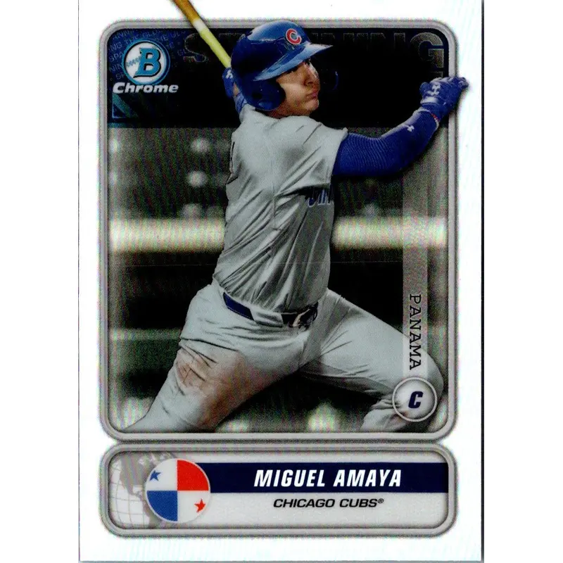 2020 Bowman Chrome Miguel Amaya #AFL-MA