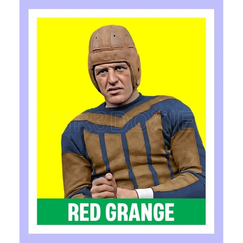 Red Grange 1948 Leaf Custom Card - 3920