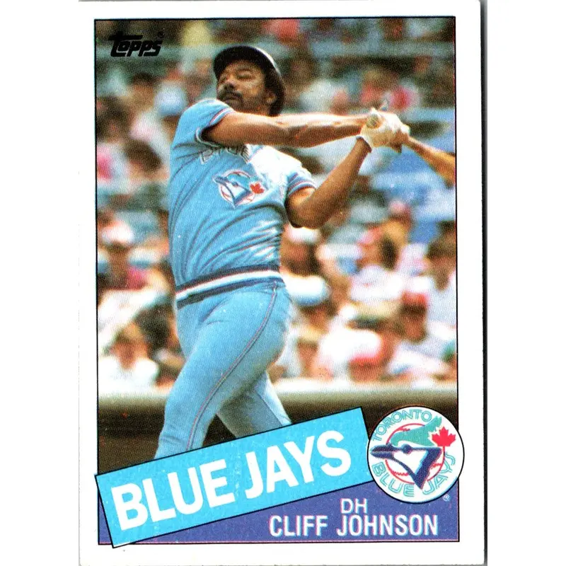 1985 Topps Cliff Johnson #568