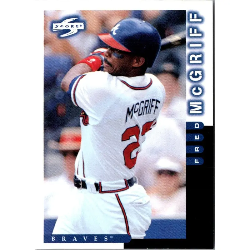 1998 Score Fred McGriff #195