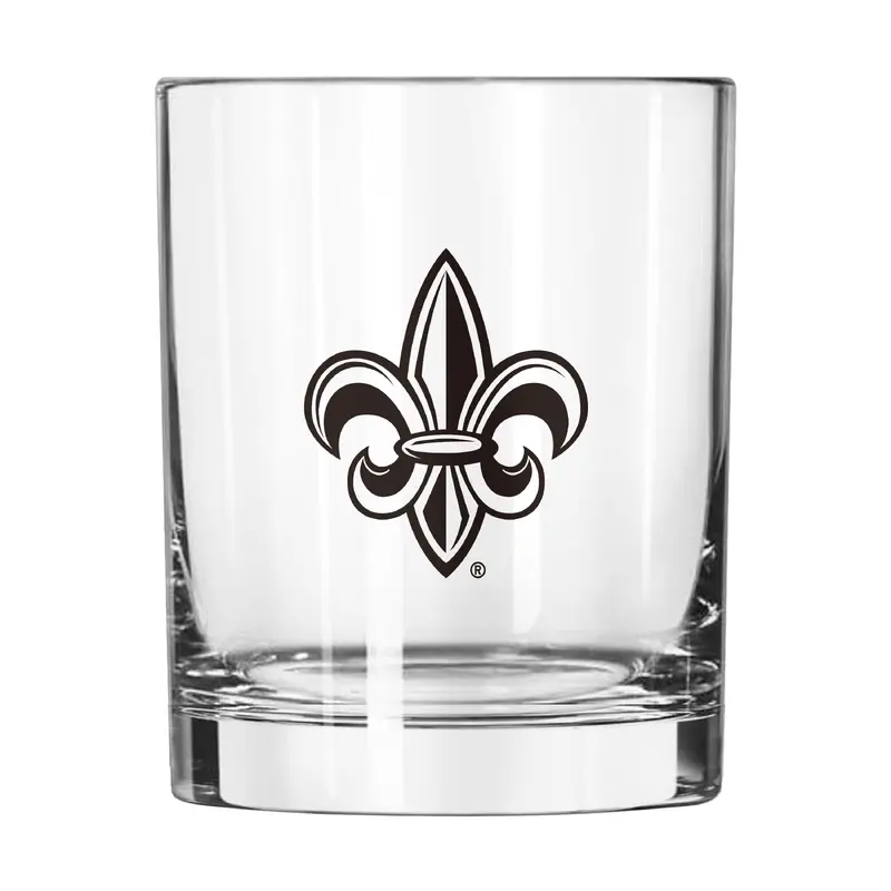Louisiana Lafayette 14oz Gameday Rocks Glass