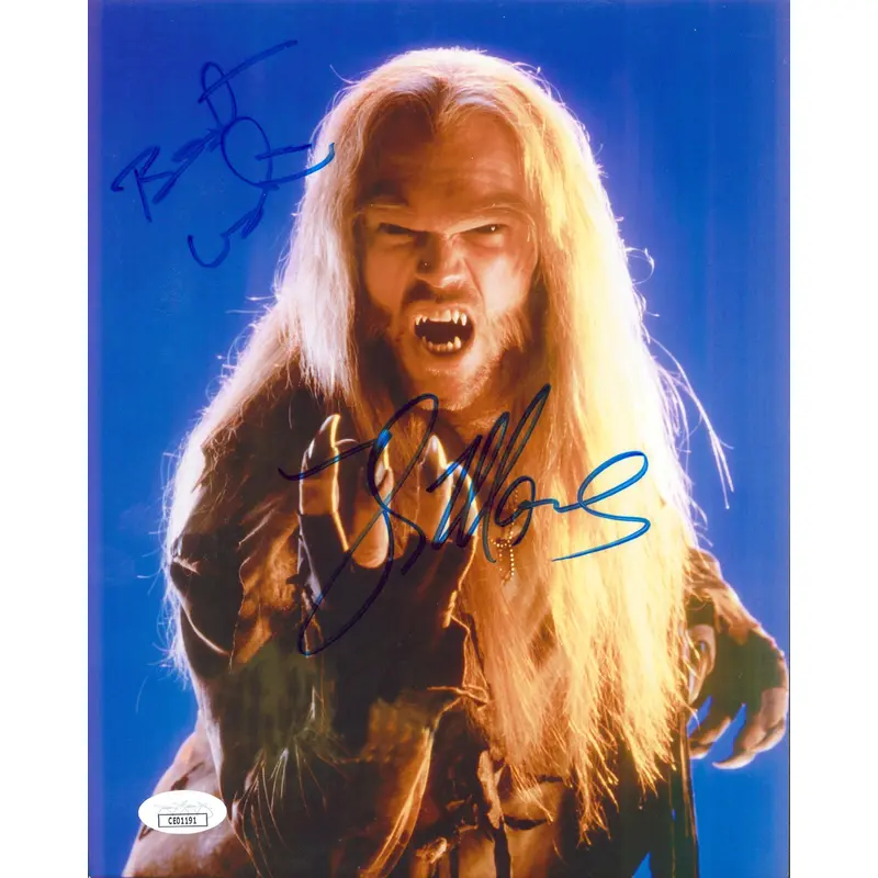 Tyler Mane X-Men "Best Wishes" Authentic Signed 8x10 Vertical Photo JSA #CE01191