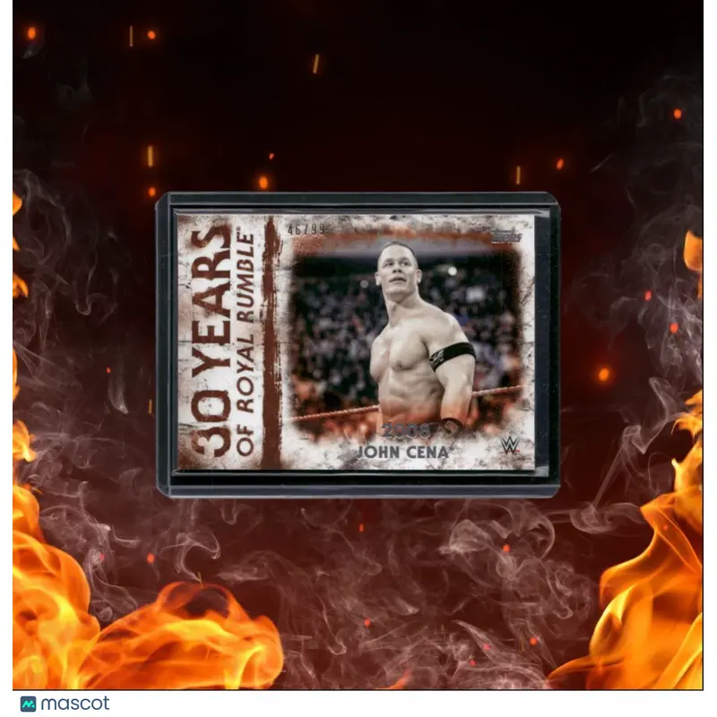 2018 Topps John Cena 30 Years of Royal Rumble 46/99 #RR-17
