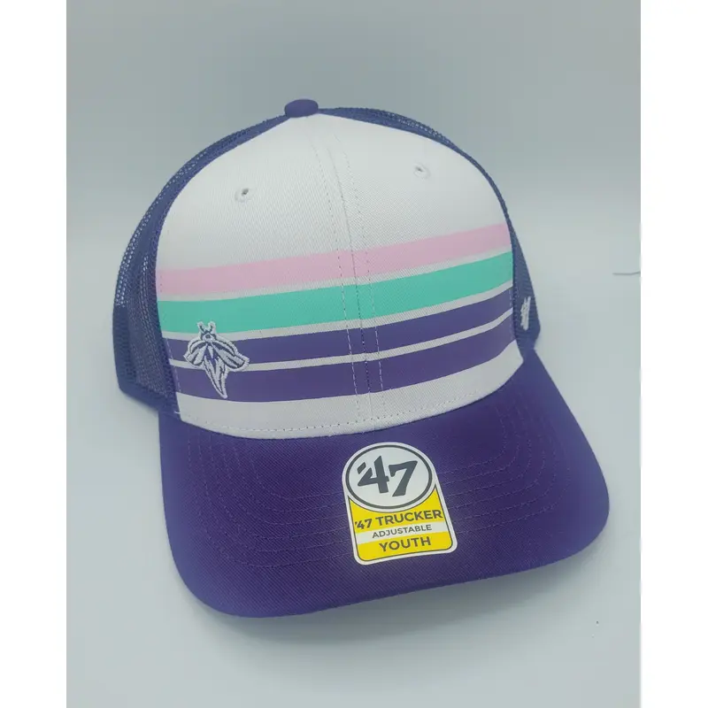 '47 Fireflies Youth Purple Cove Trucker