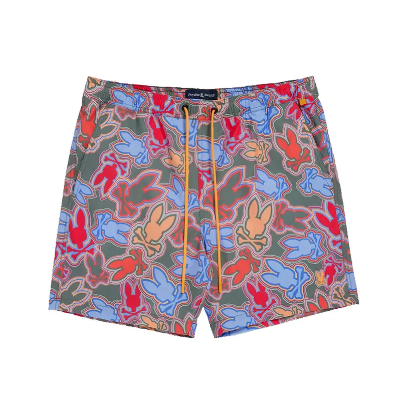 PYSCHO BUNNY MENS SHORT GREEN B6W370B2SW GREEN