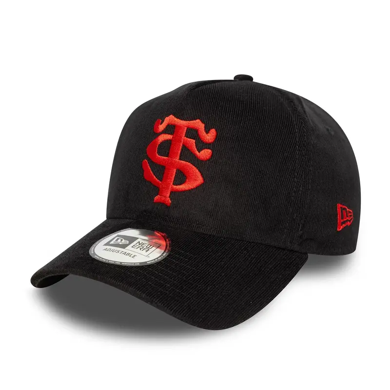 Stade Toulousain Cord Black 9FORTY E-Frame Adjustable Cap