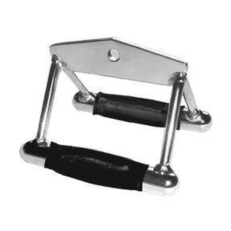 New Apollo Athletics Double Grip Rubber Handle Cable Attachment