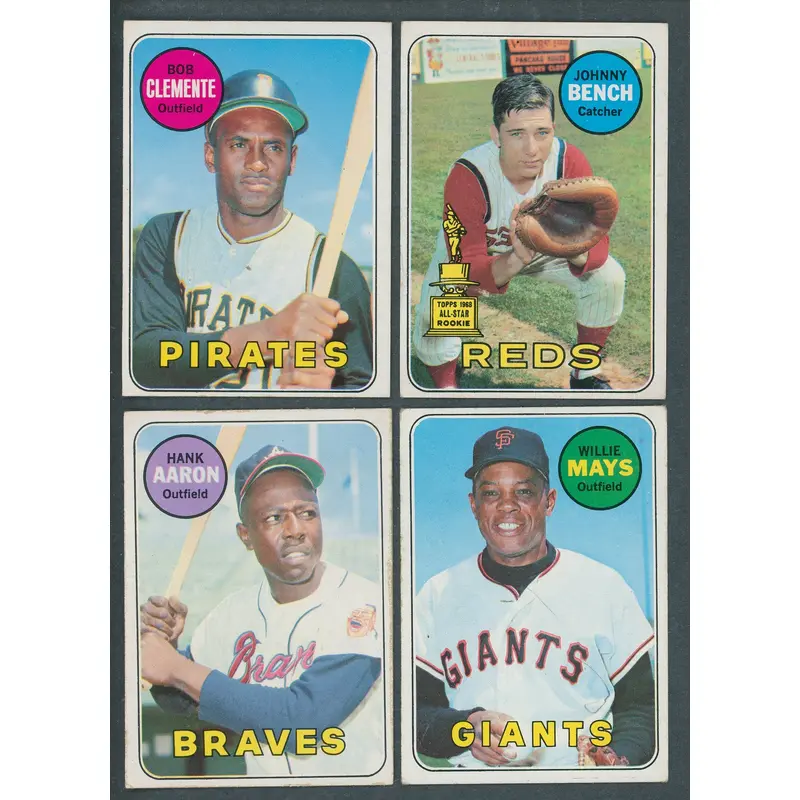 1969 Topps Baseball Complete Set (664) (Condition - Read) (22-012)