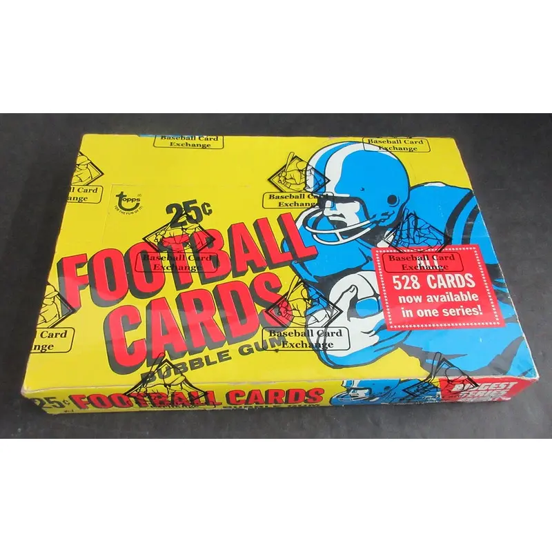 1976 Topps Football Unopened Cello Box (BBCE) (X1626)