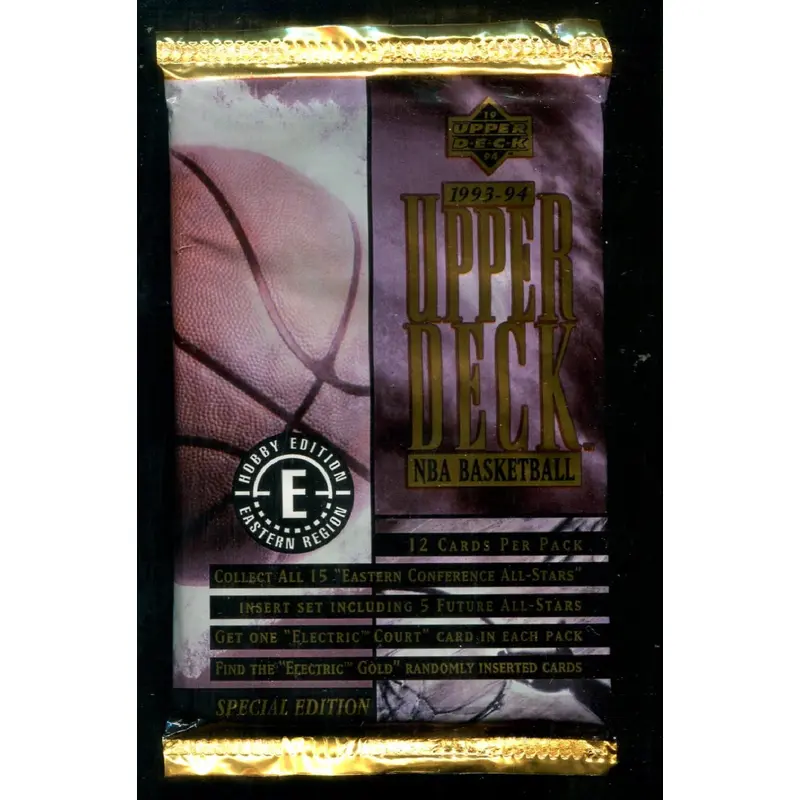 1993/94 Upper Deck SE Special Edition Basketball Unopened Pack (East)