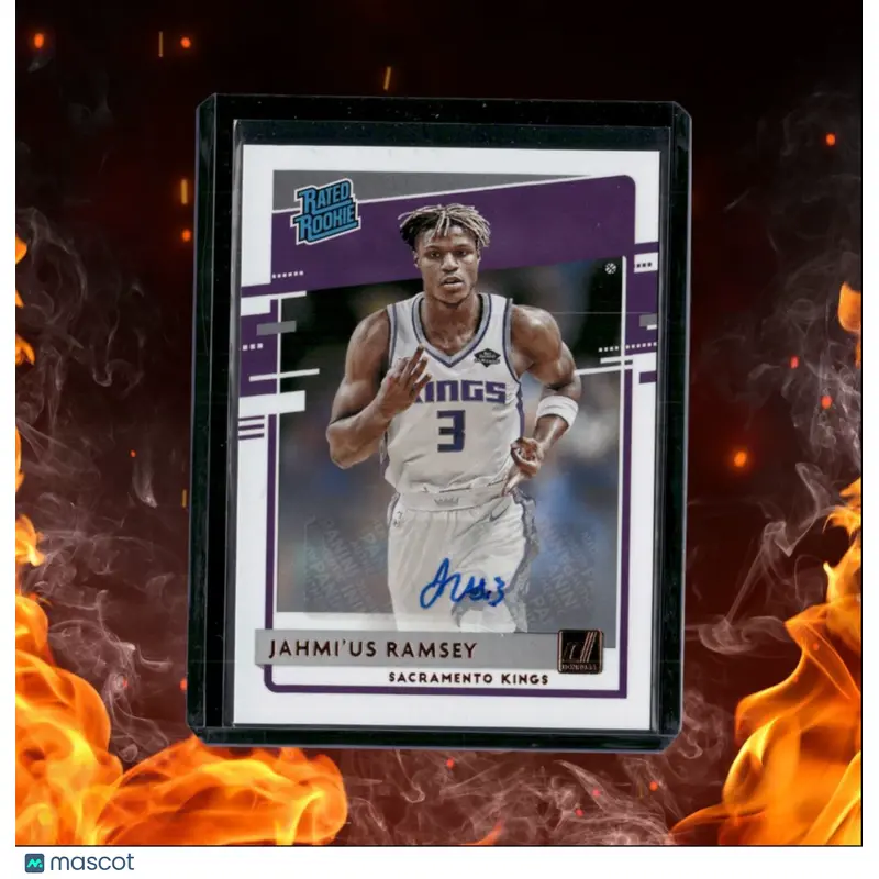 2020-21 Panini Donruss Jahmi'us Ramsey Rated Rookie Auto #247