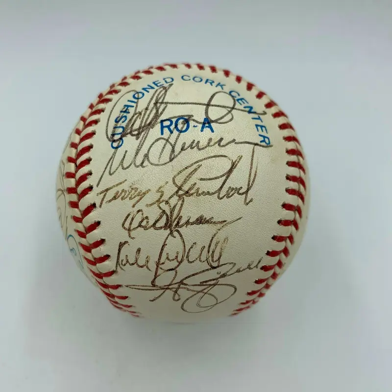 1989 All Star Game Signed Baseball Kirby Puckett Cal Ripken Jr. Mark Mcgwire