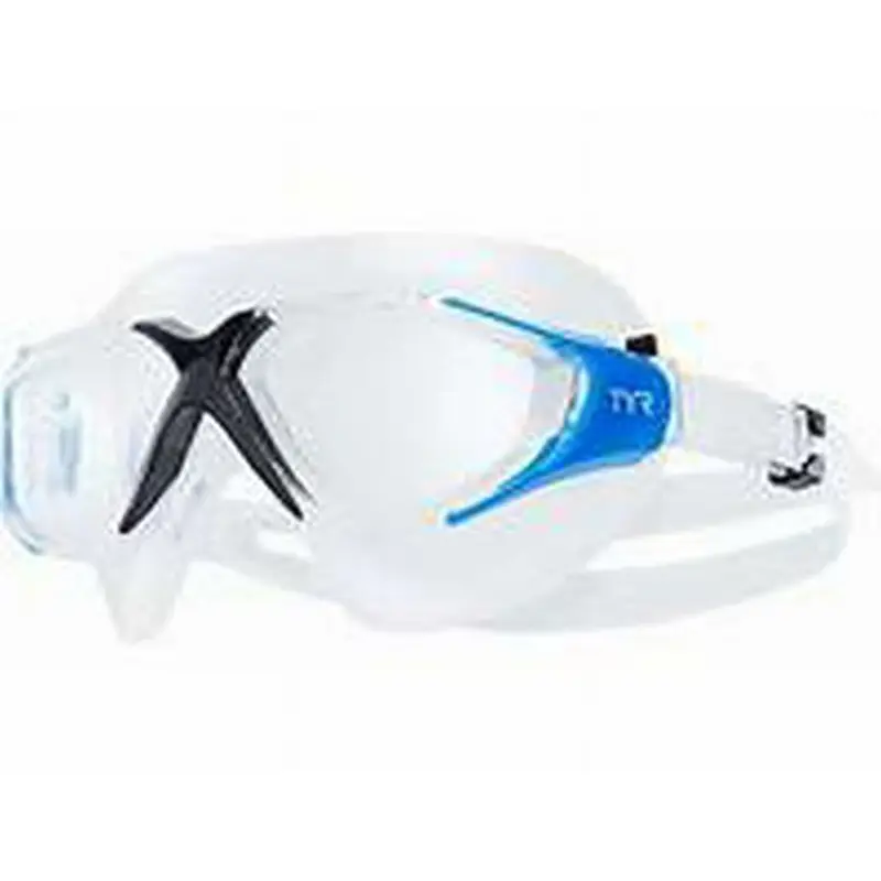 New TYR Rogue Adult Swim Mask - Clear/Blue