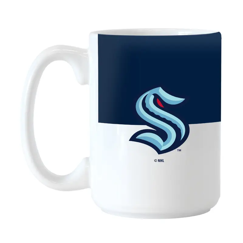 Seattle Kraken 15oz Colorblock Sublimated Mug