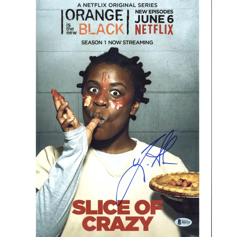 Uzo Aduba Orange Is The New Black Authentic Signed 11X14 Photo BAS #B84325