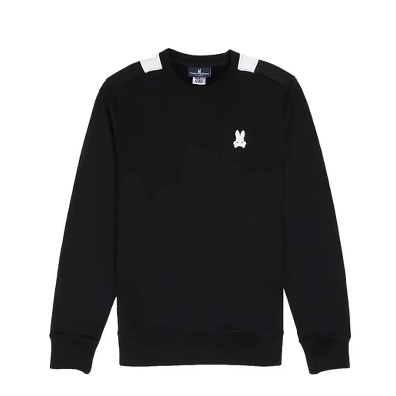 PSYCHO BUNNY SWEATER BLACK PSYCHO BUNNY KIDS B0S259W1FT BLK