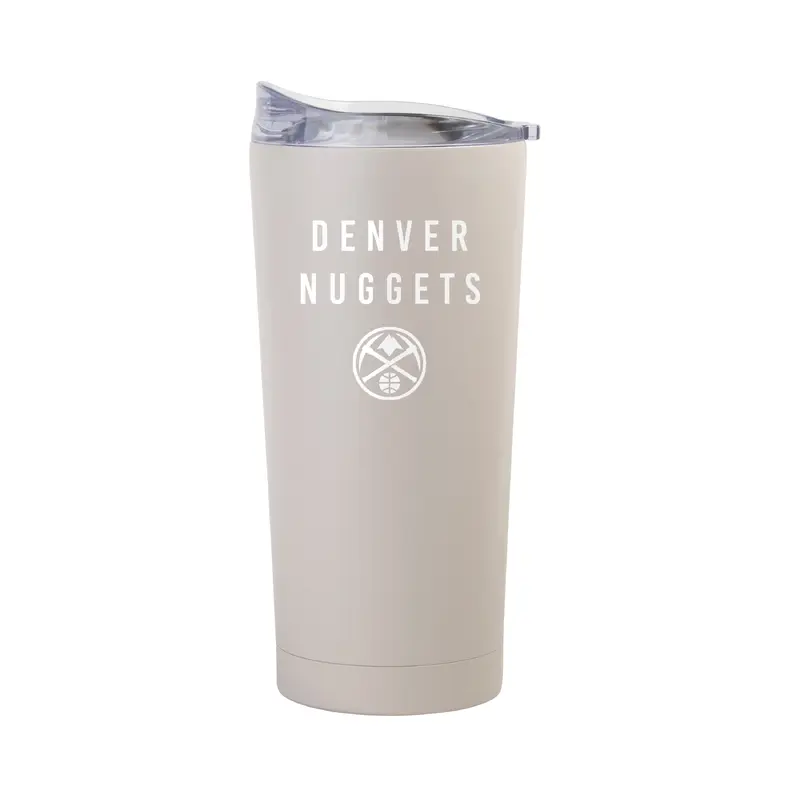 Denver Nuggets Sand 20oz Tonal Powder Coat Tumbler