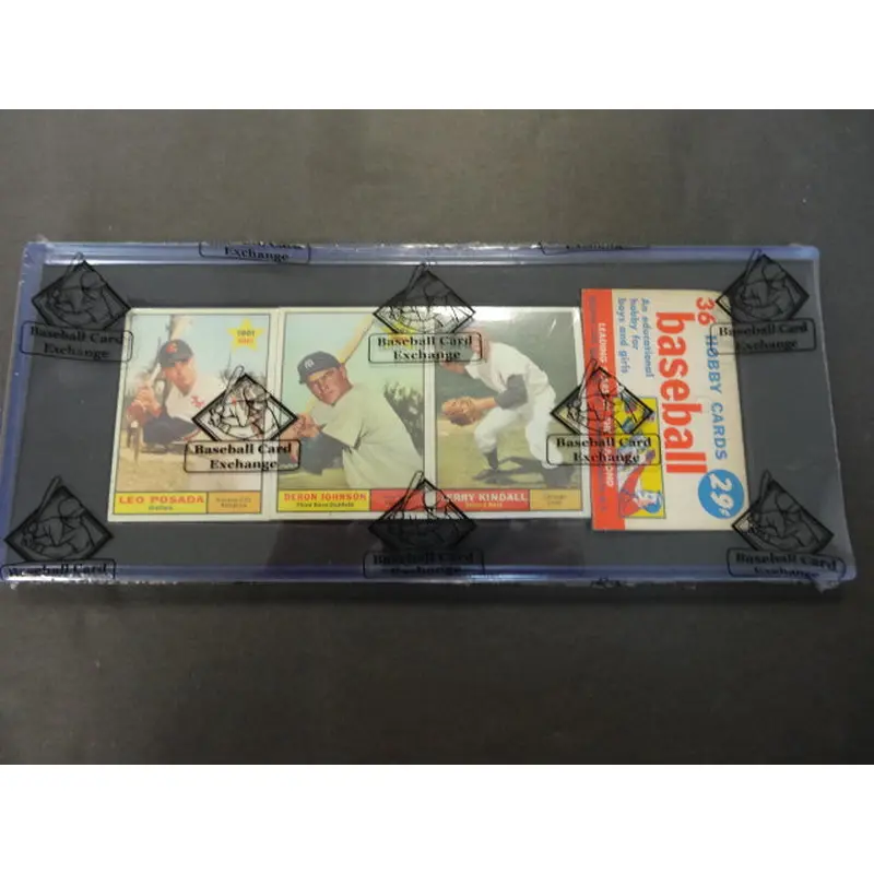 1961 Topps Baseball Unopened Rack Pack (#2)