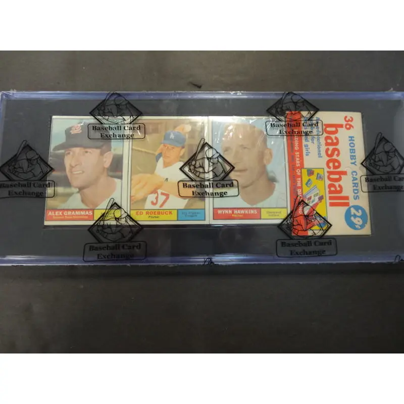 1961 Topps Baseball Unopened Rack Pack