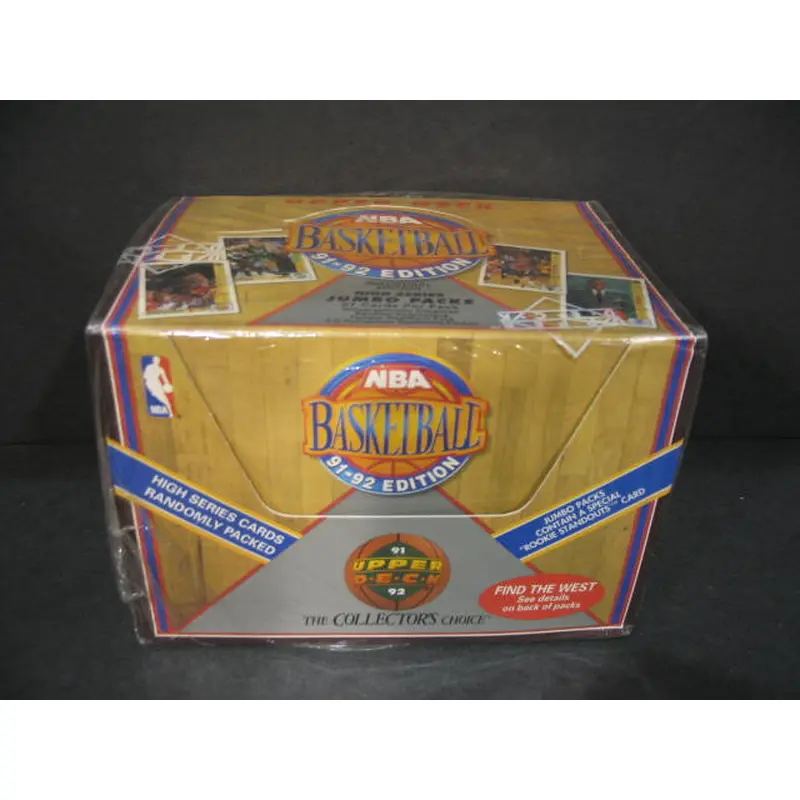 1991/92 Upper Deck Basketball High Series Jumbo Box
