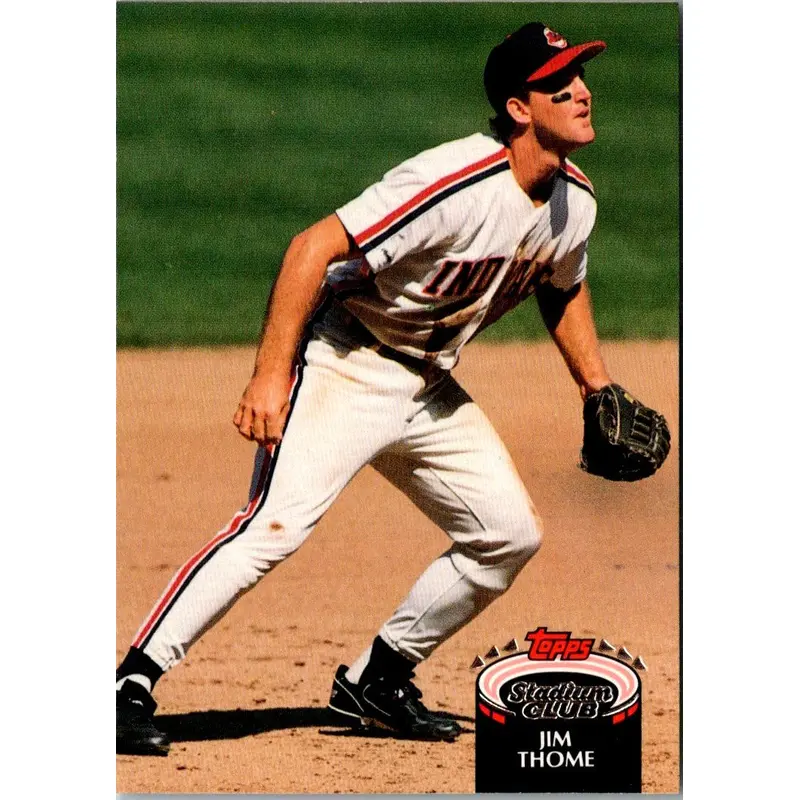 1992 Stadium Club Jim Thome #360