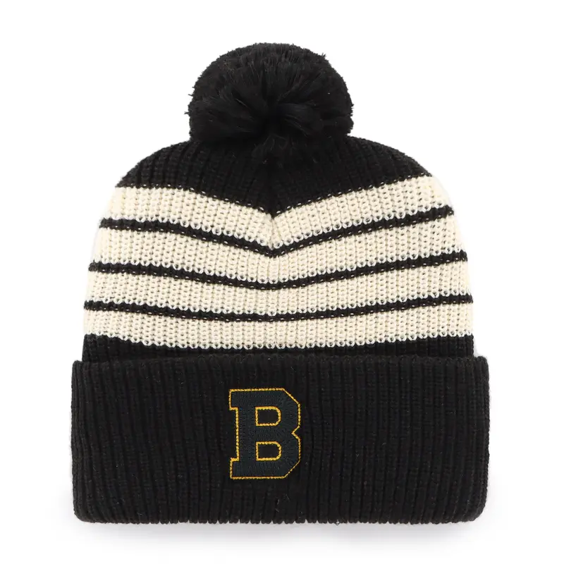 OLD TIME HOCKEY BOSTON BRUINS VINTAGE BARN '47 CUFF KNIT