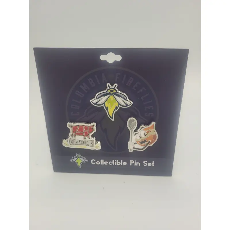 PSG Fireflies 3PK Lapel Pin Set