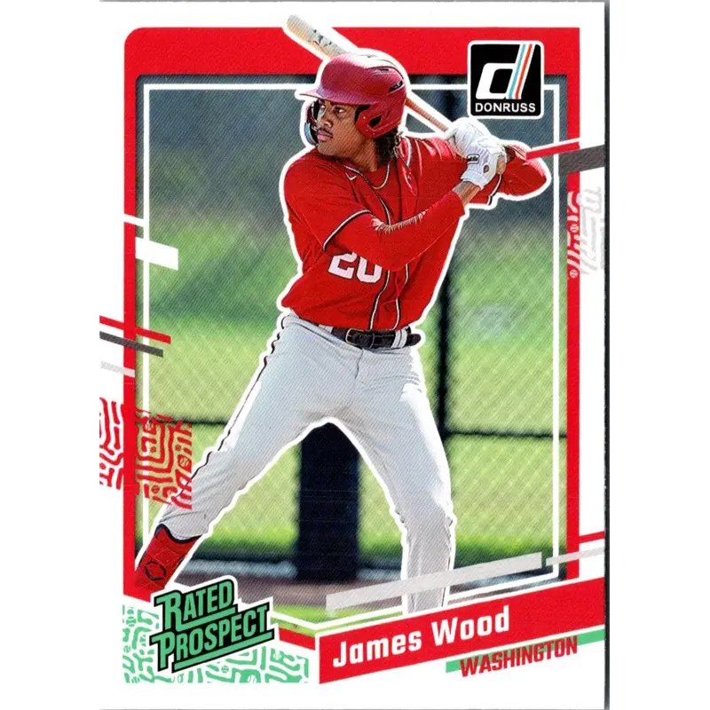 2023 Donruss James Wood #80