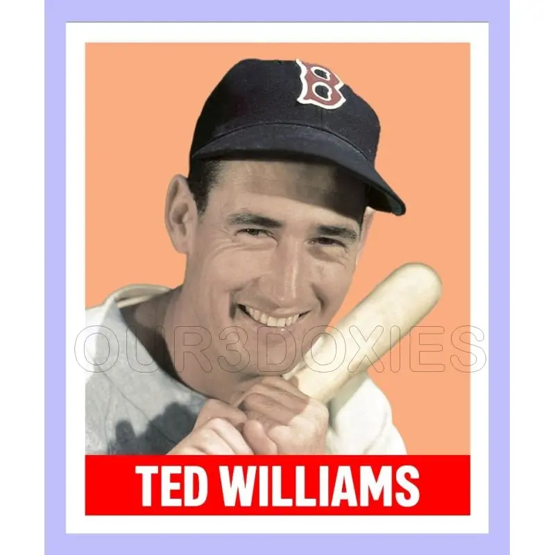 Ted Williams 1948 Leaf Custom Card - 3993