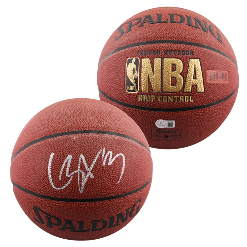 Uconn Caron Butler Authentic Signed Spalding I/O Basketball BAS #BR84338
