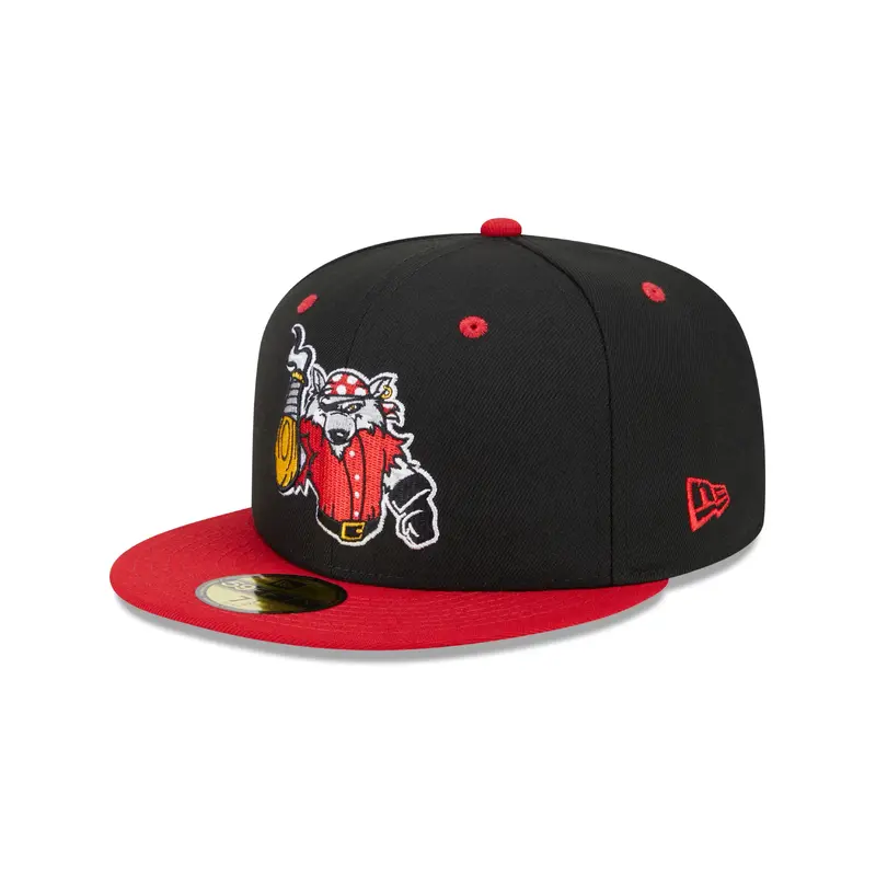 Erie SeaWolves NEC Marvel DOD Black 59FIFTY