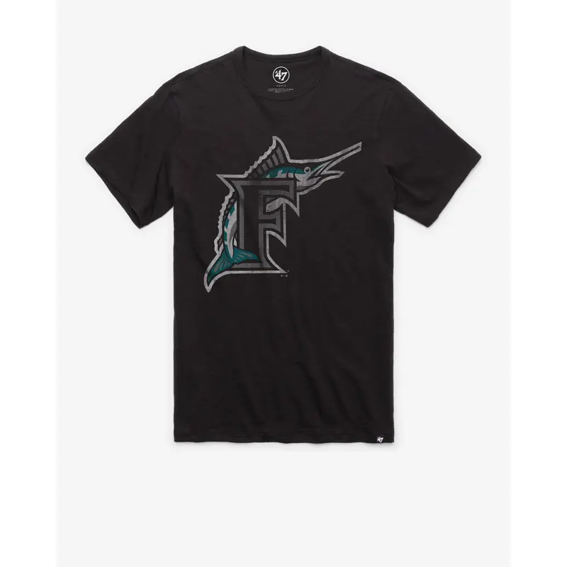 MIAMI MARLINS COOPERSTOWN GRIT '47 SCRUM TEE