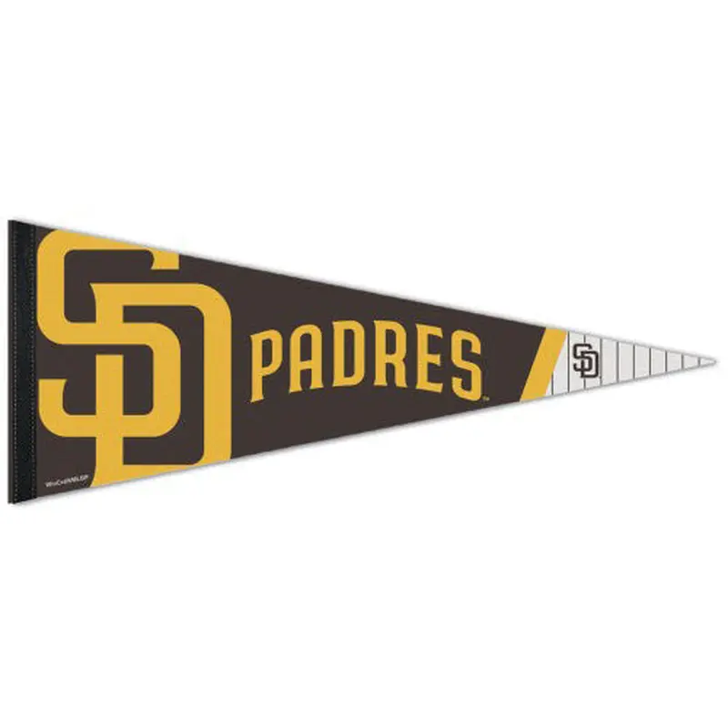 San Diego Padres Official MLB Baseball Premium Felt Collector's PENNANT - Wincraft Inc.