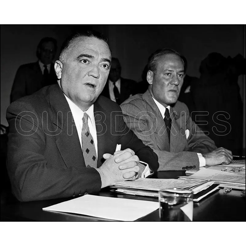 J Edgar Hoover 8X10 Photo - Clyde Tolson - 2815