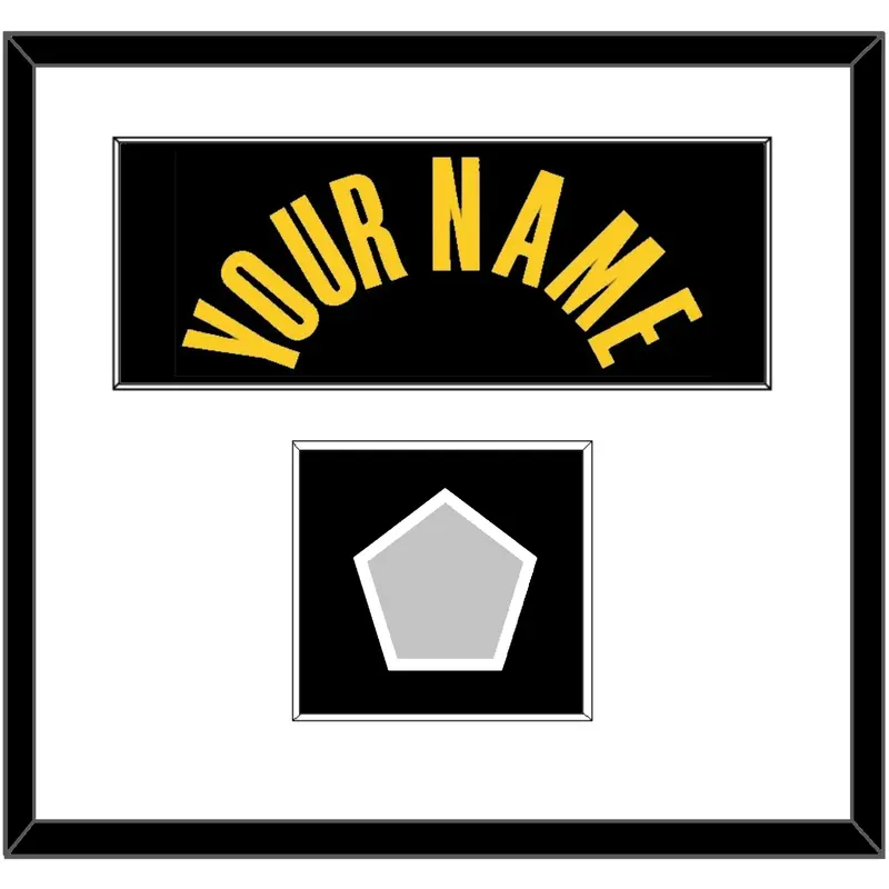 Los Angeles Name & Finals Patch - Black Mamba (2017-2018, 2020) - Single Mat 1