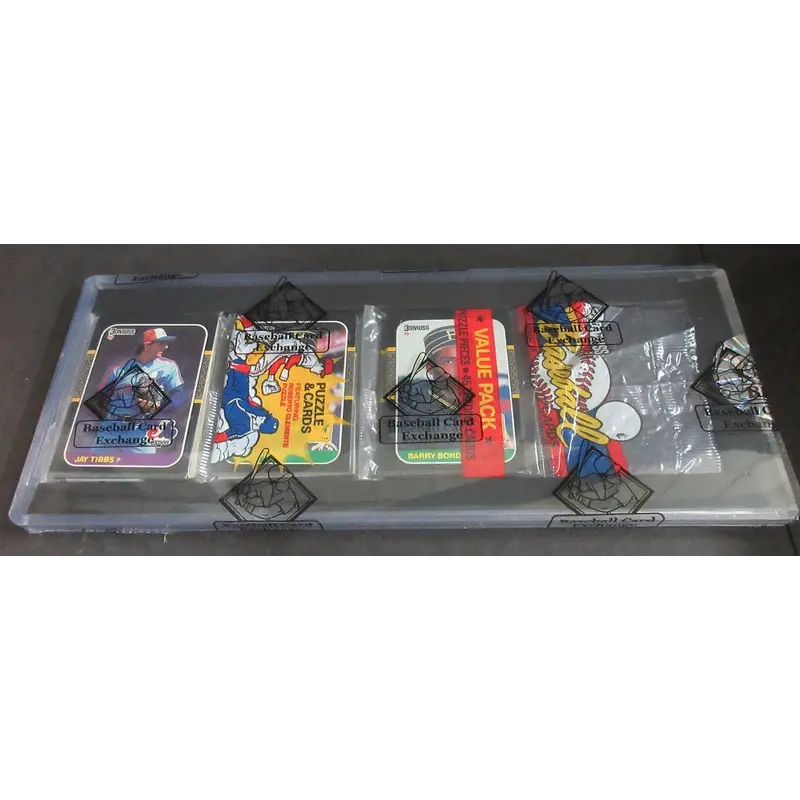 1987 Donruss Baseball Unopened Rack Pack (Bonds Top) (BBCE)