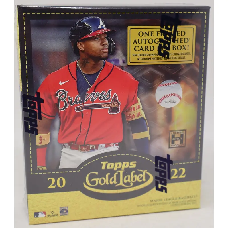 2022 Topps Gold Label Baseball Box (Hobby) (33 Cards)