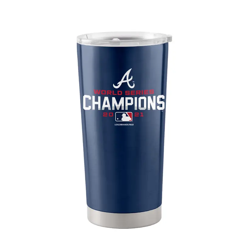Atlanta Braves 20oz 21 World Champs Stainless Tumbler