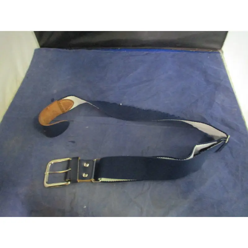 Used Champro Navy Blue Adult Baseball Belt - worn