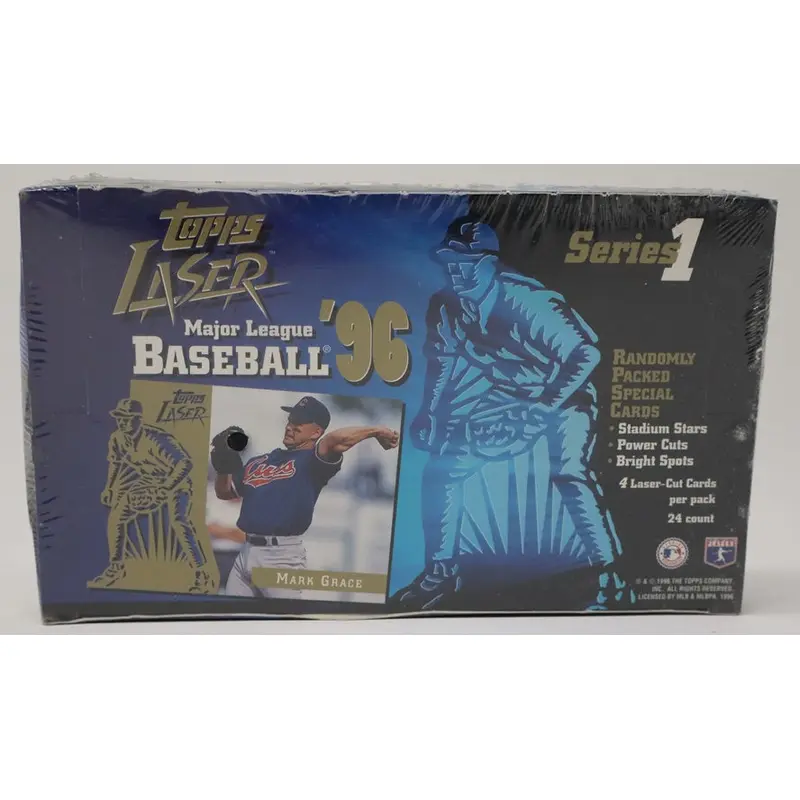 1996 Topps Laser Baseball Series 1 Box (Hobby) (24/4)
