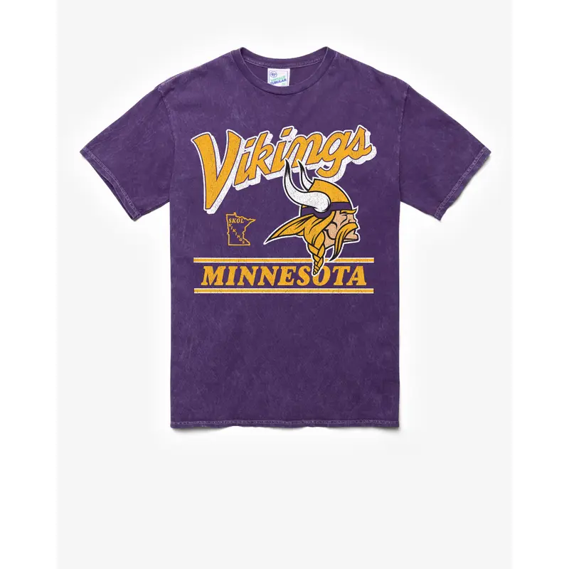 MINNESOTA VIKINGS FLY BY VINTAGE '47 TUBULAR TEE