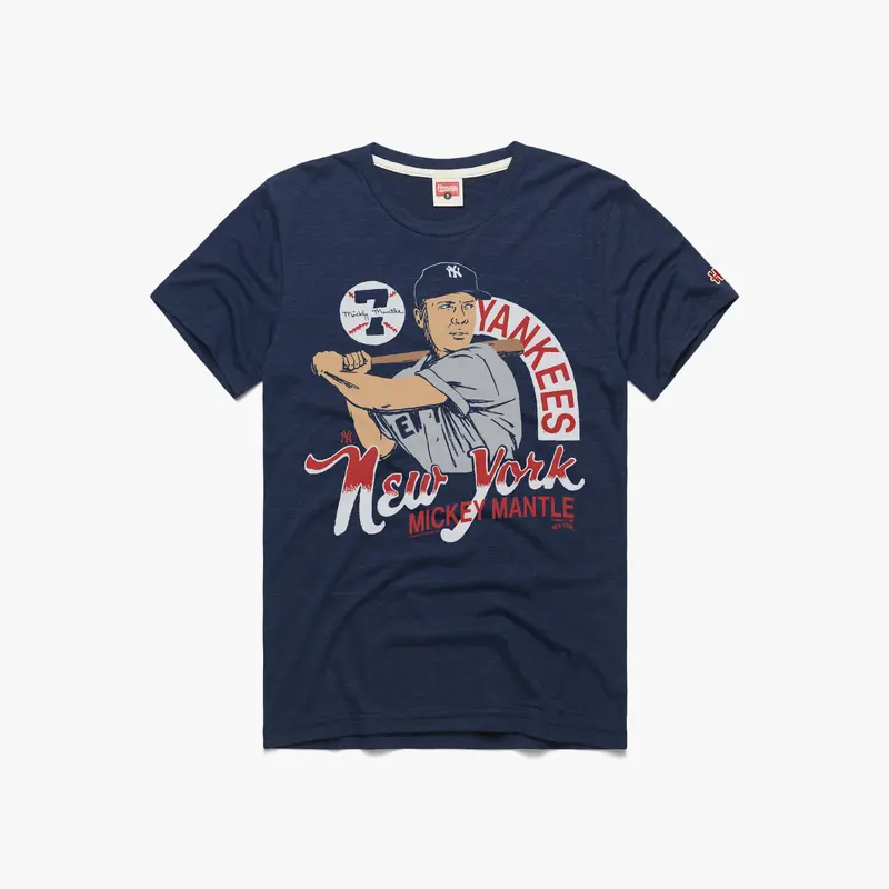 New York Yankees Mickey Mantle #7 Signature