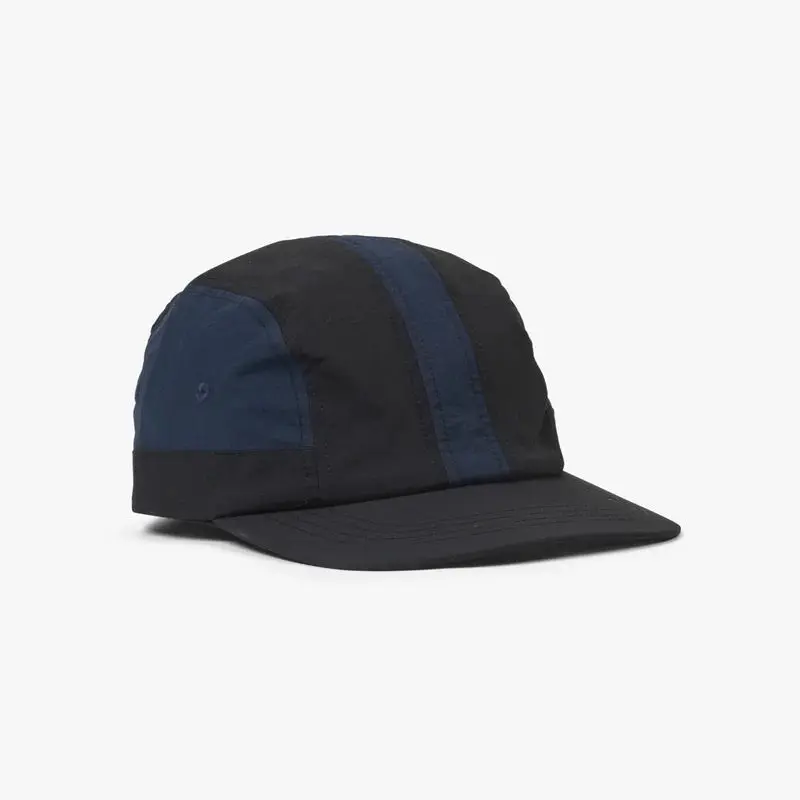 Pasteelo - STRIPE Unstructured Cap - Black/Navy