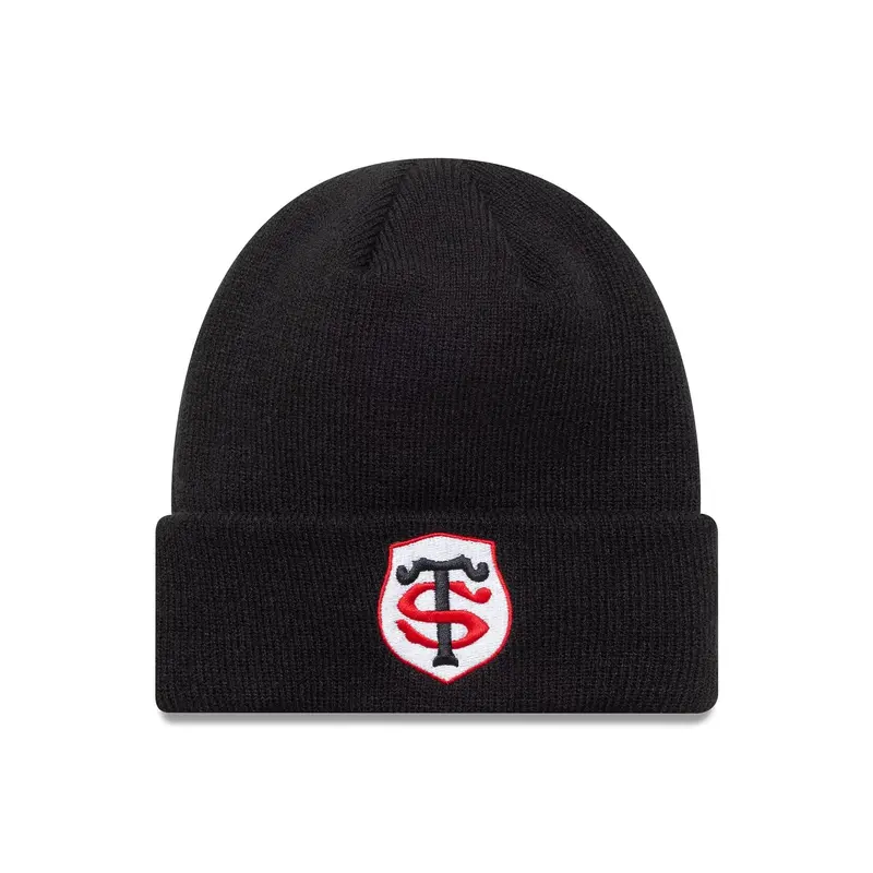 Stade Toulousain Kids Core Black Cuff Knit Beanie Hat
