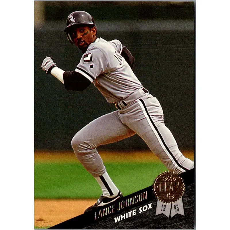 1993 Leaf Lance Johnson #373